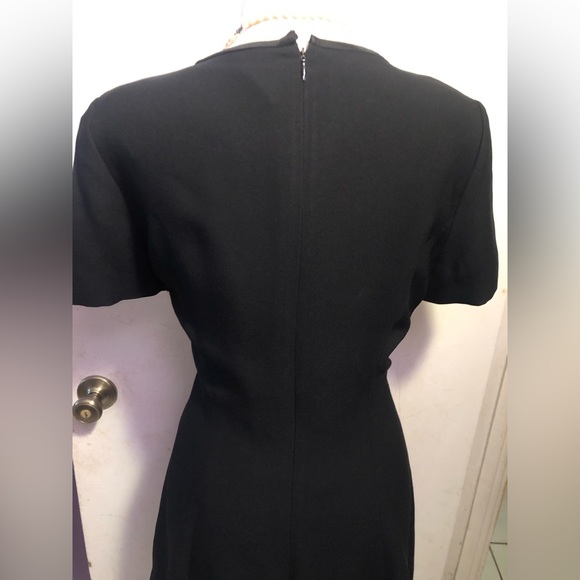 Liz Claiborne Dresses, The Little Black Dress, Short Sleeve, 3 Layer Hem, SZ 08 - Picture 10 of 15